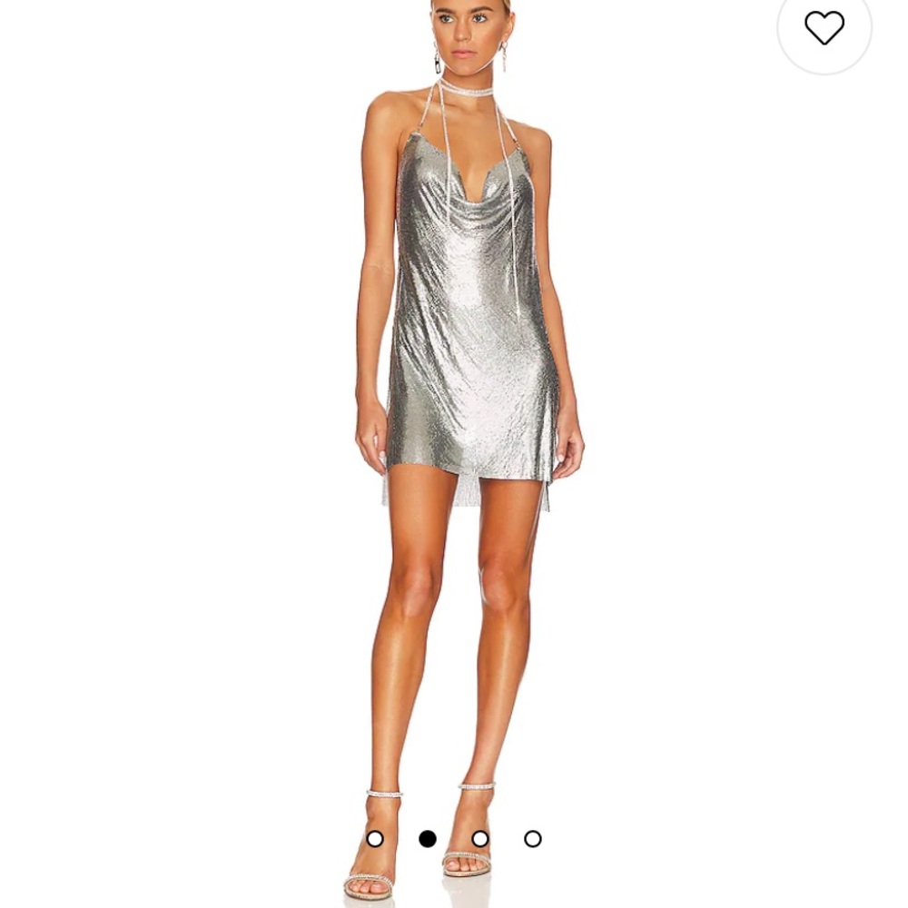 8 other reasons chain mail mini dress
